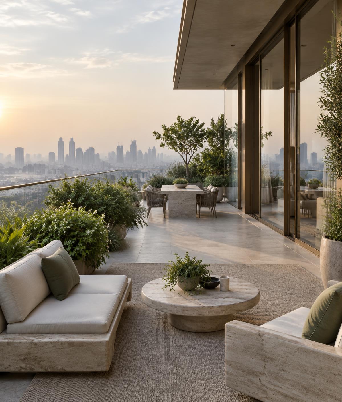 Indicative architecture and lifestyle image for the M3M Jacob & Co Residences III enquiry; not an image of the project